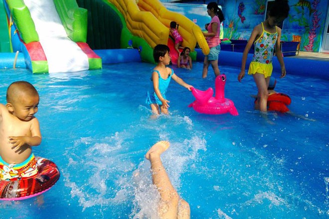 广西儿童乐园充气游泳池